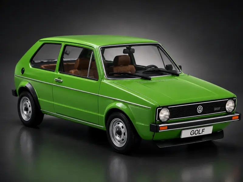 Volkswagen Golf Mk1 Green 1974 1