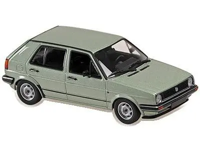 Volkswagen Golf Mk2 (4-Door) 1985 Silver Green Metallic 1