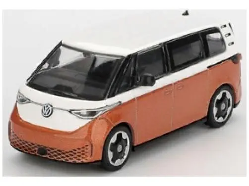Volkswagen ID.BUZZ Candy White/Energetic Orange (LHD) Blister Packaging 1