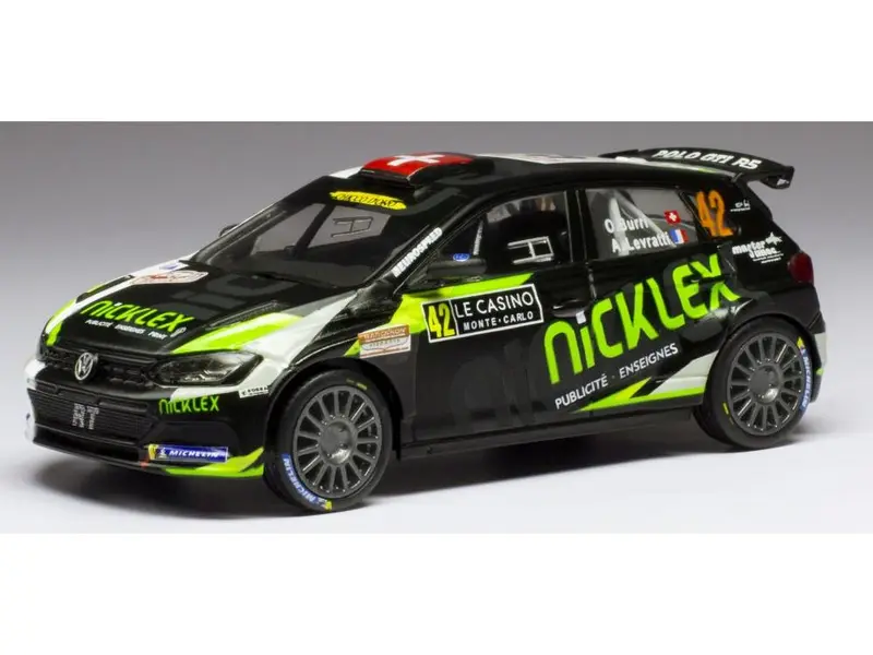 Volkswagen Polo GTi R5 #42 Rallye Monte Carlo 2020 O.Burri/A.Levratti 1
