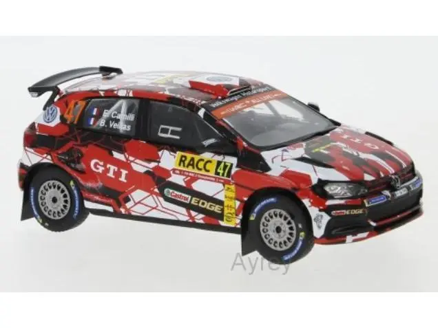 Volkswagen Polo GTi R5 #47 WRC Rallye Catalunya 2018 E.Camilli/B.Veillas 1