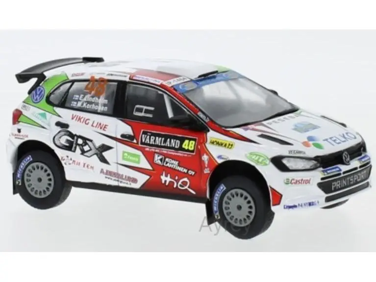 Volkswagen Polo GTi R5 #48 WRC Rallye Sweden 2019 M.Korhonen 1