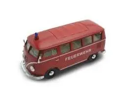 Volkswagen T1 Bus 1962 Red Fire Crew Feuerwehr 1