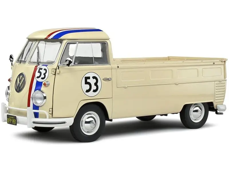 Volkswagen T1 Pick Up Racer 1950 #53 Beige 1