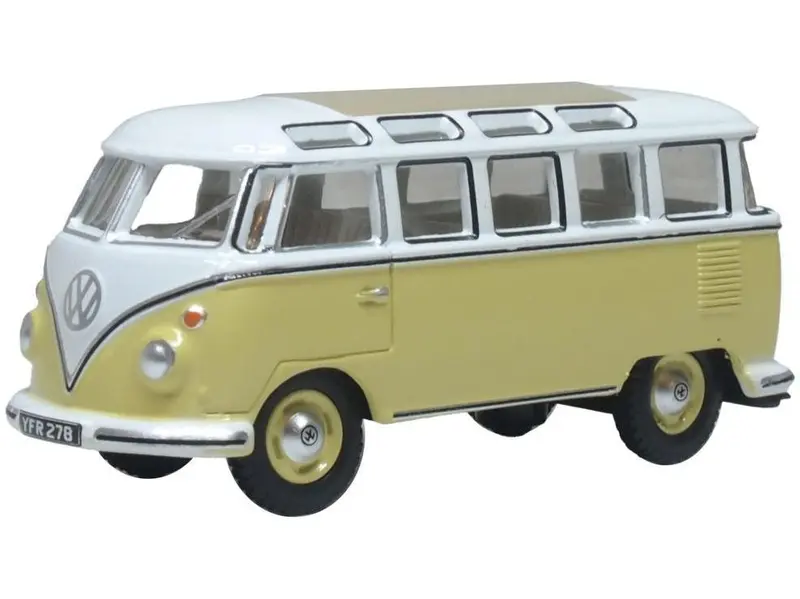 Volkswagen T1 Samba Bus Yellow/White 1