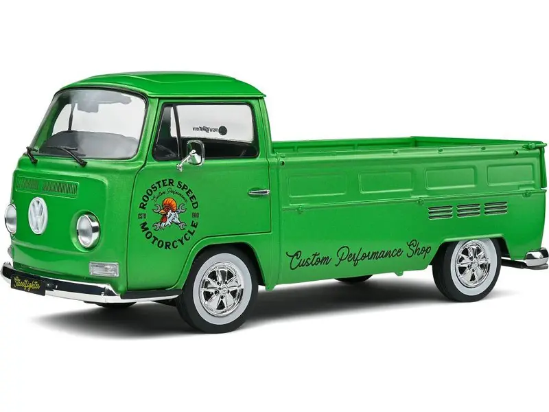 Volkswagen T2 Pick-Up 1968 Custom Green 1