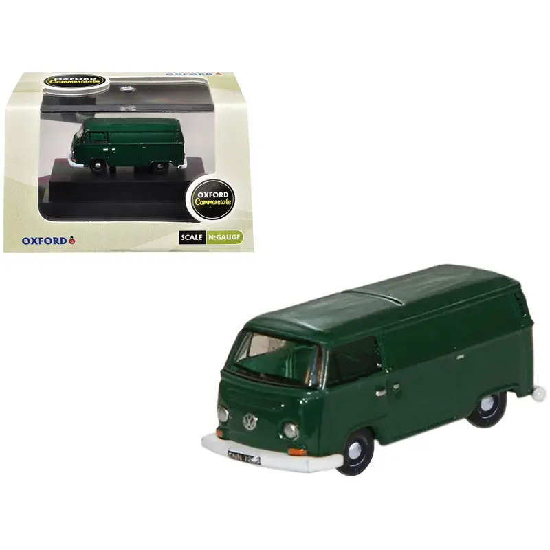 Volkswagen T2 Van Peru Green 1/148 (N) Scale Diecast Model Car by Oxford Diecast