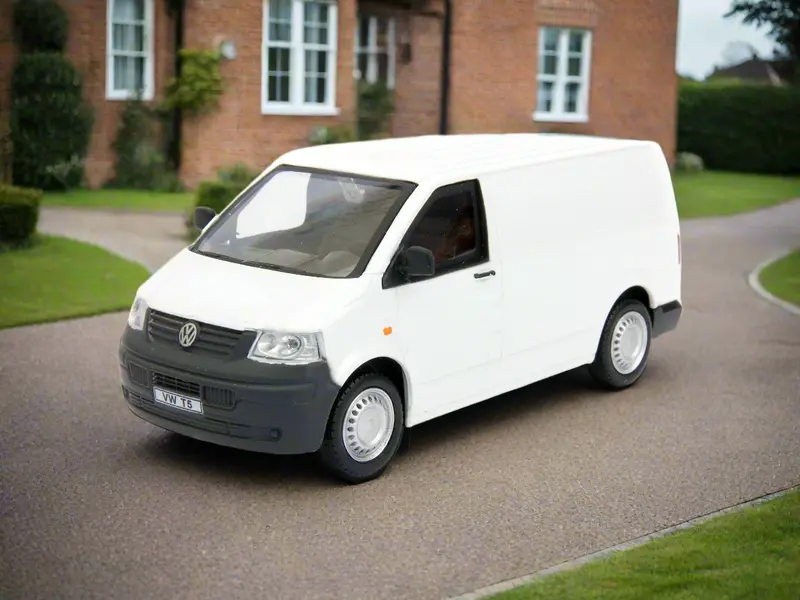 Volkswagen T5 2010 white 1