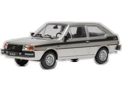 Volvo 343 Silver/Black Stripes 1976 1