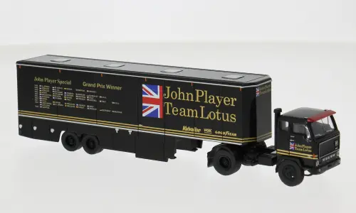 VOLVO F 89 RENNTRANSPORT-SZ 1973 JOHN PLAYER TEAM LOTUS 1