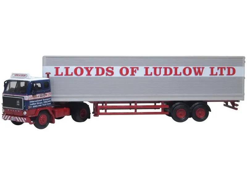 Volvo F88 40ft Box Trailer Lloyds of Ludlow 1