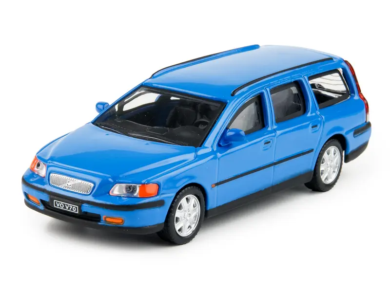 Volvo V70 2008 blue- 1