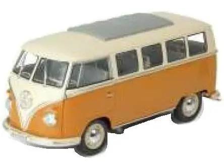 VW Classical Bus 1963 Yellow/White 1