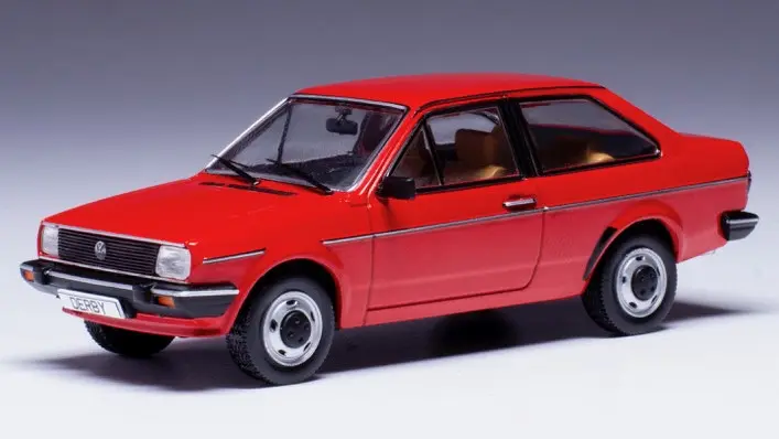 VW DERBY MK II 1981 RED 1