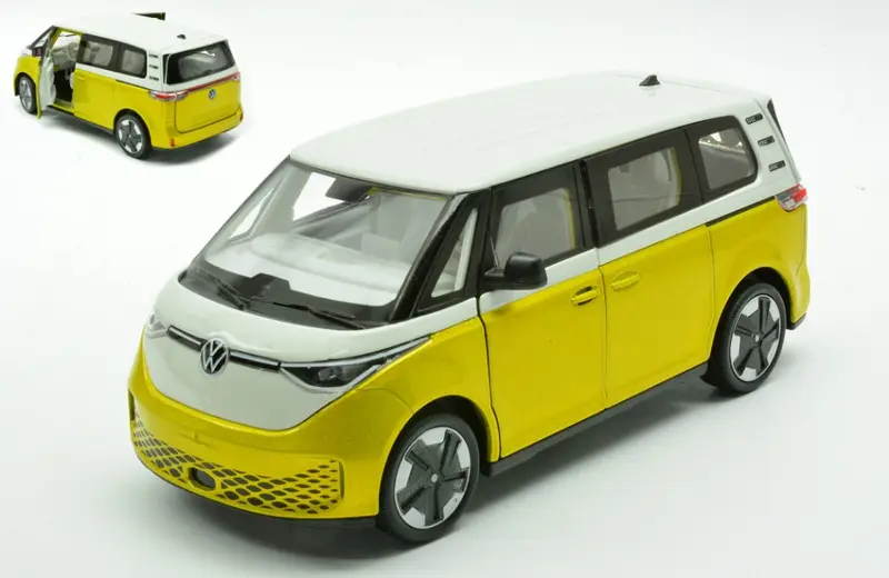 VW ID BUZZ YELLOW W/WHITE ROOF 1