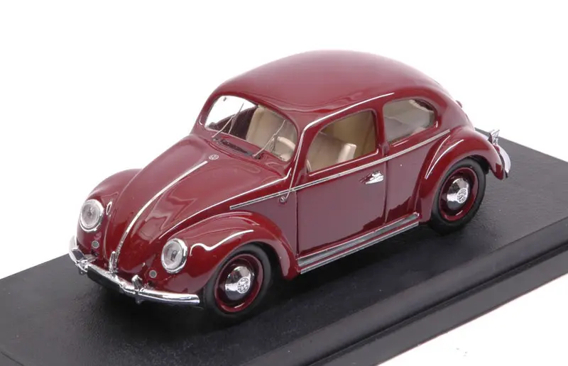 VW MAGGIOLINO 1200 DE LUXE 1953 RED BORDEAUX 1