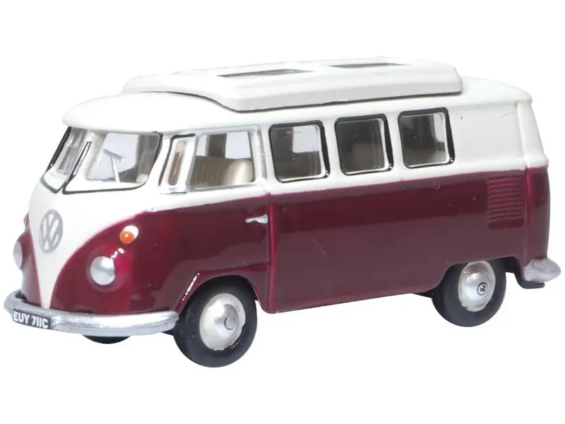 VW T1 Camper Titan Red/Beige Grey 1