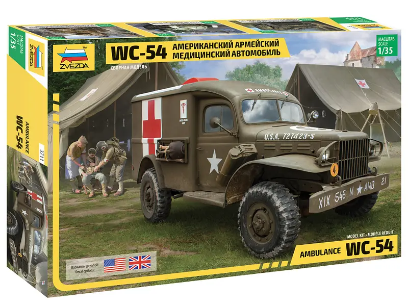 WC-54 U.S. MILITARY AMBULANCE KIT 1