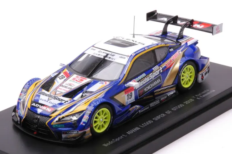 WedsSport ADVAN LC500 N.19 SUPER GT500 2018 Y.KUNIMOTO-K.YAMASHITA 1