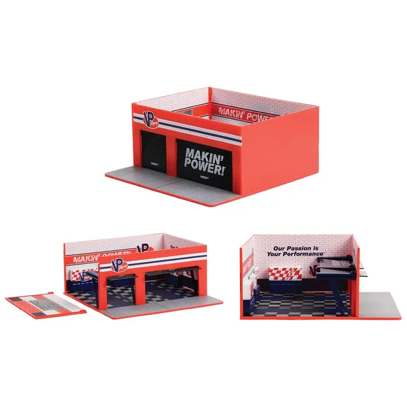 Weekend Workshop Diorama "VP Racing Fuels Garage" "Mechanic's Corner" Series 10 for 1/64 Scale Models by Greenlight