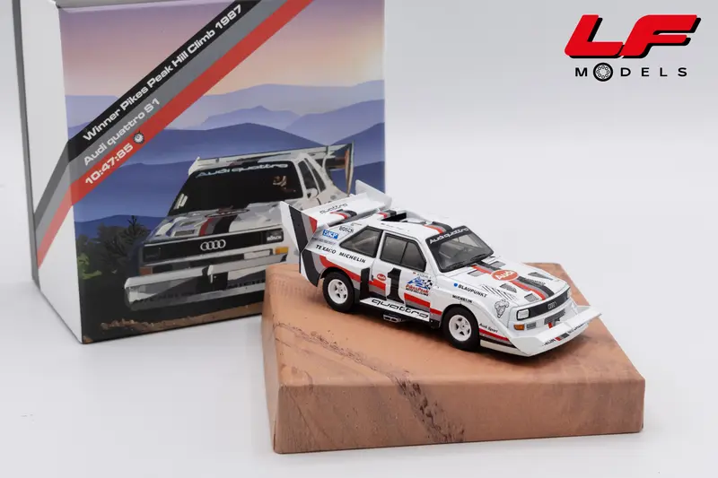 WERK83 AUDI QUATTRO SPORT S1 #1 WIN PIKES PEAK HILL CLIMB 1987 W. ROHRL 1