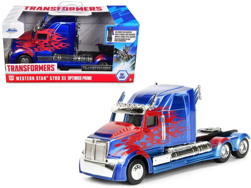 Western Star 5700 XE Phantom Truck Tractor Optimus Prime "Transformers