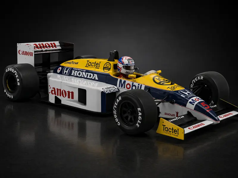 Williams FW11 #5 Nigel Mansell  Winner F1 British GP 1986 1