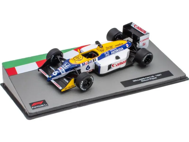 Williams FW11B #6 F1 1987 Piquet 1
