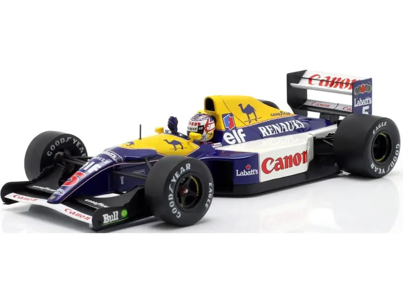 Williams FW14 #5 Winner F1 British GP 1991 Nigel Mansell 1