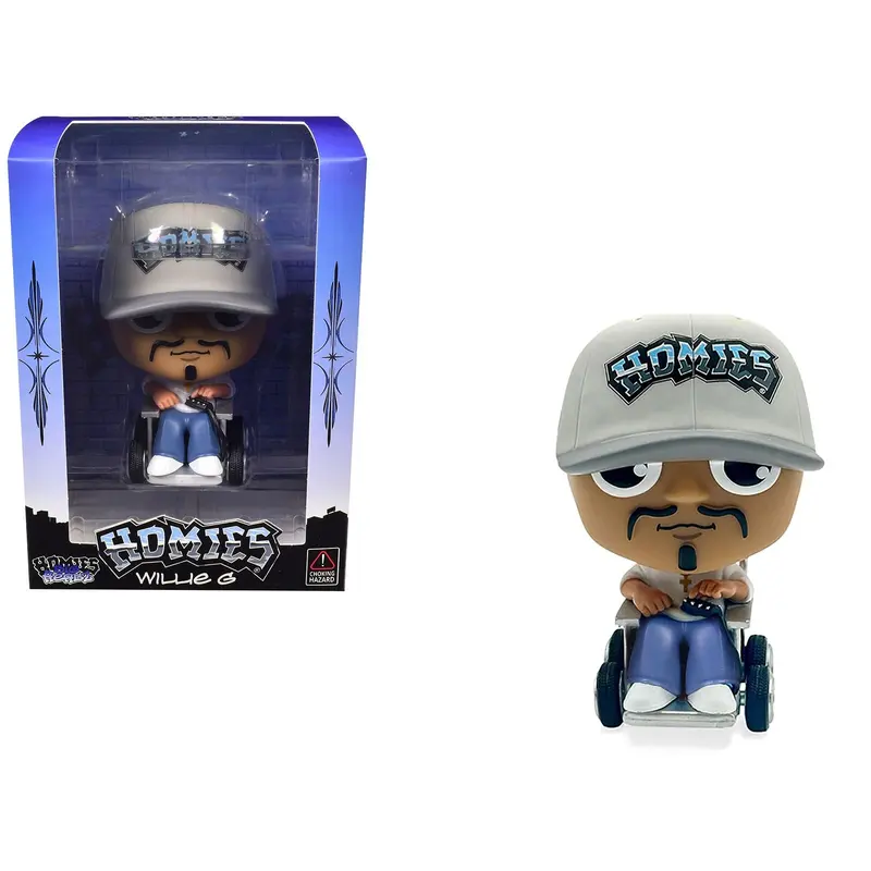 Willie G 4.5" Figure "Homies Big Headz" Series 5 Model by Homies