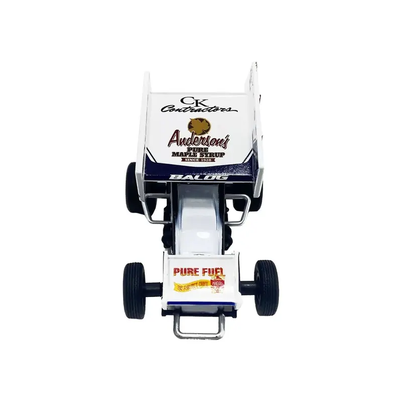 Winged Sprint Car #17B Bill Balog "Anderson's Pure Maple Syrup" Bill Balog Racing "World of Outlaws" (2024) 1/50 Diecast Model Car by ACME