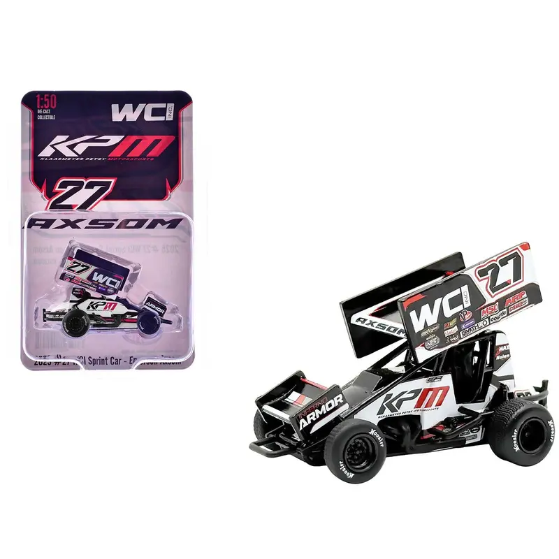 Winged Sprint Car #27 Emerson Axsom "WCI" Klaasmeyer Petry Motorsports (2025) 1/50 Diecast Model Car by ACME