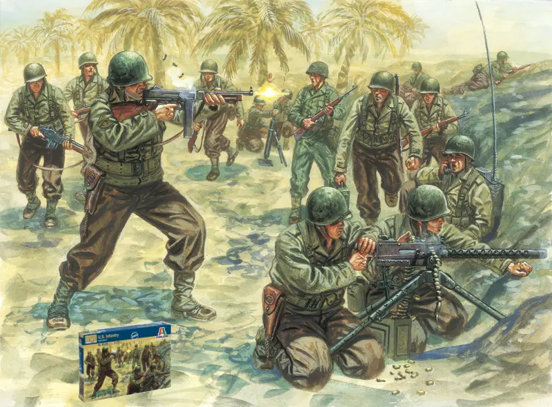 WWII FANTERIA AMERICANA KIT 1