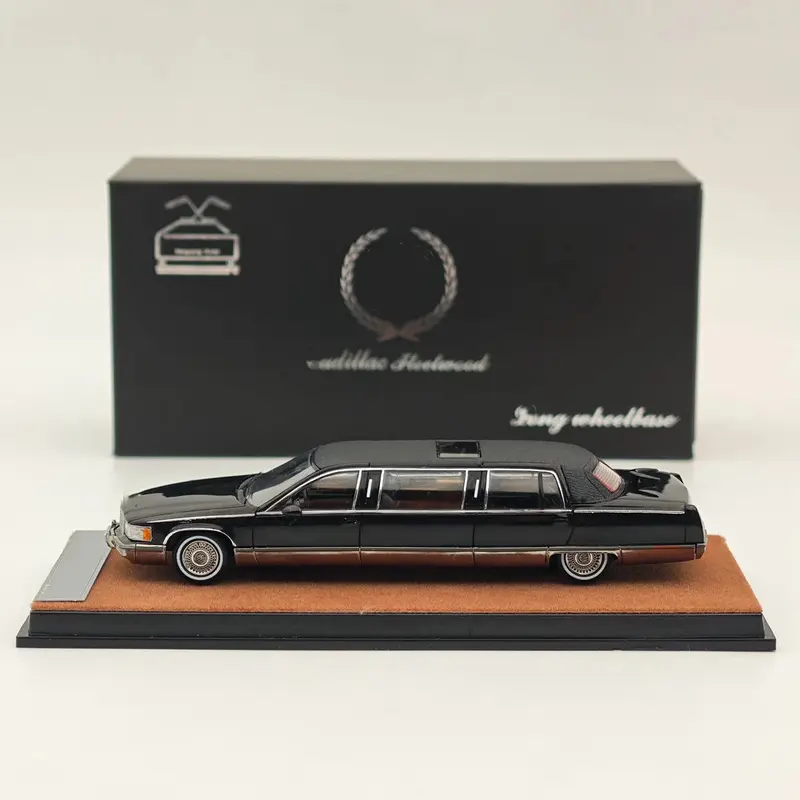 XiaoGuang 1/64 Fleetwood extended edition Black Alloy Diecast Models Car Collection