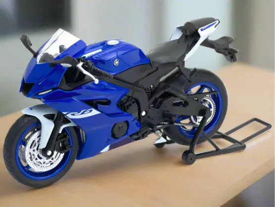 Yamaha YZF-R6 Metallic Blue 1