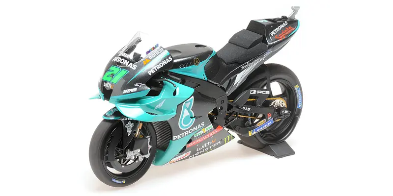 YAMAHA YZR-M1 TEAM PETRONAS FRANCO MORBIDELLI MOTOGP 2021 - 1/12 - Minichamps