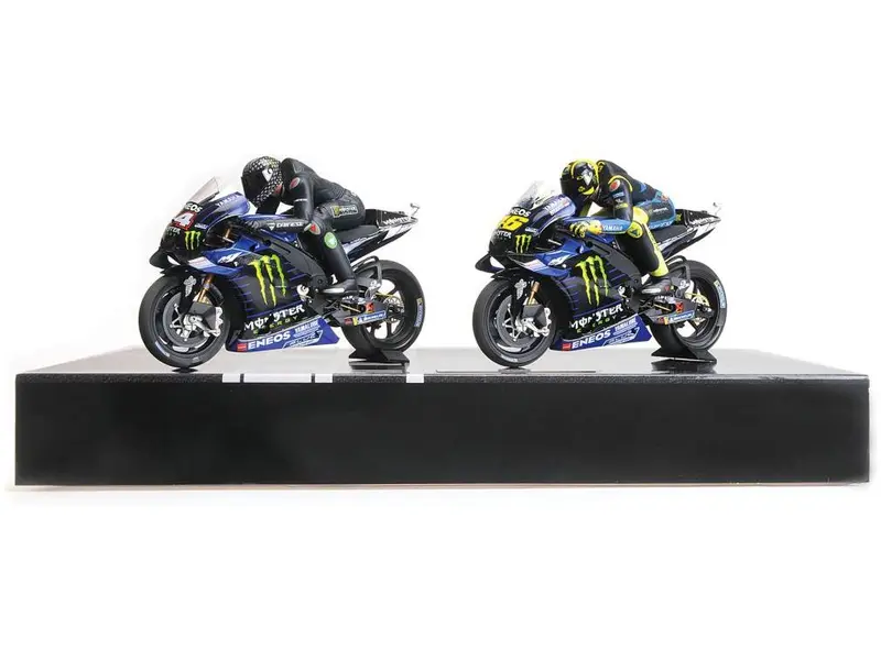 Yamaha YZR-M1 Valencia Test 2019 Hamilton/Rossi Set 2 Bikes 1
