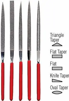Zona Diamnd File Asst 5Pc 120G